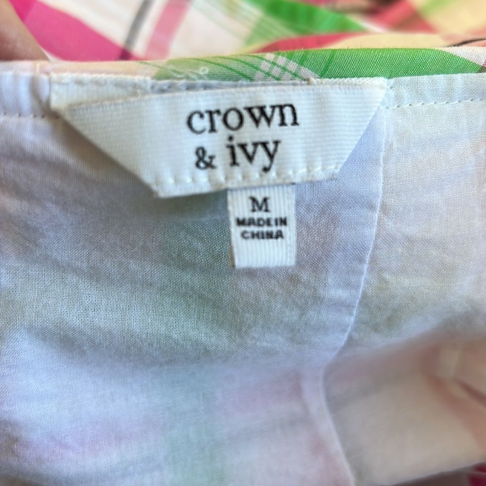 Crown & Ivy Off the Shoulder Dress Medium - Picture 7 of 8